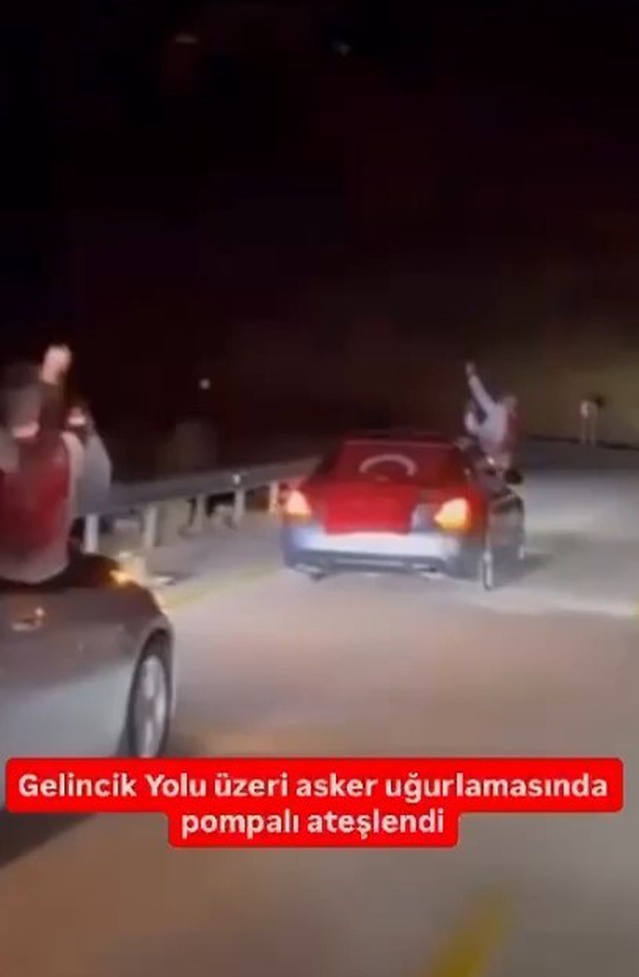 Isparta'da asker eğlencesinde pompalı tüfekle havaya ateş eden kişiye 12 bin lira ceza