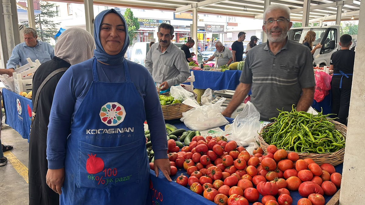 Kayseri\'de organik pazarda 9 ilçeden ürünler 4 ayda 7 milyon TL katkı sağladı