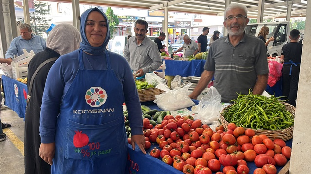 Kayseri'de organik pazarda 9 ilçeden ürünler 4 ayda 7 milyon TL katkı sağladı