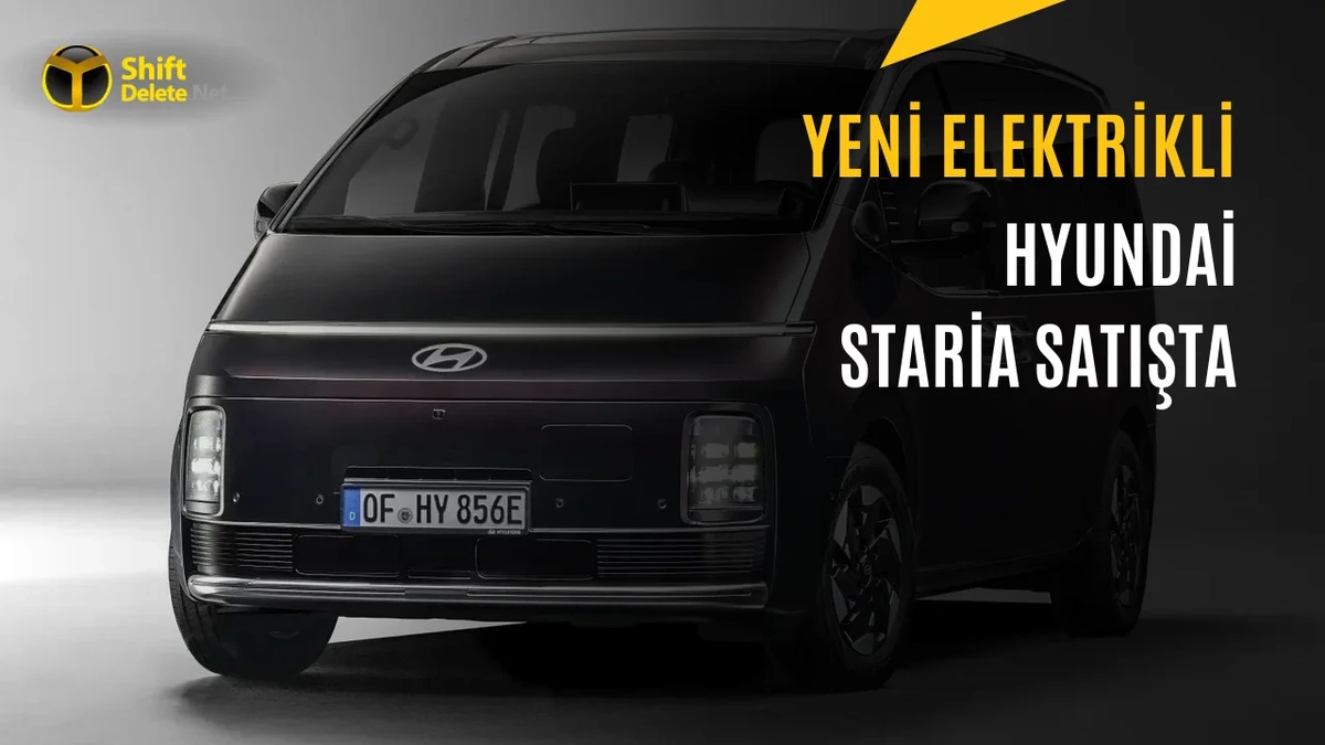 Hyundai Staria\'nın Elektrikli Versiyonu Avrupa\'da Satışta