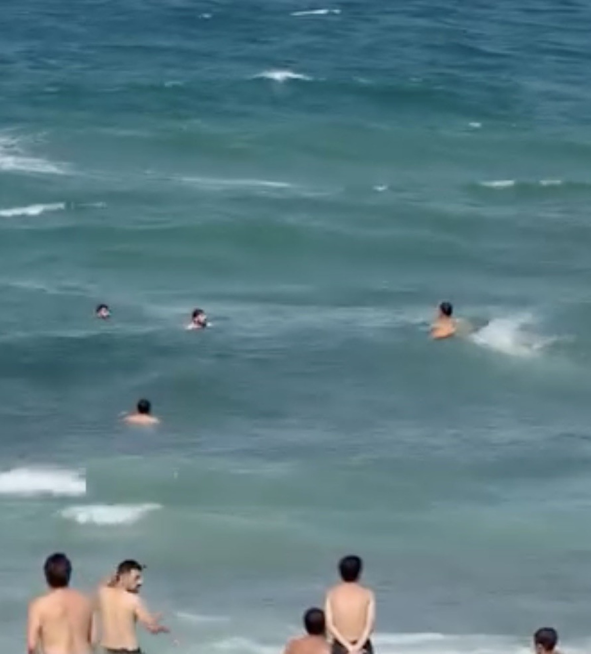 Arnavutköy Karaburun\'da boğulma tehlikesi geçiren vatandaşı cankurtaran kurtardı