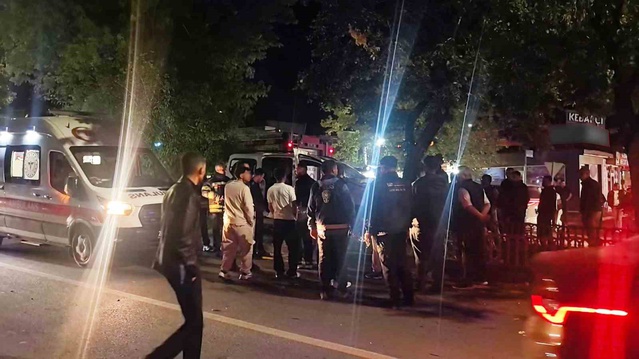 Erzurum Palandöken'de hafif ticari araç ağaca çarptı, 2 kişi yaralandı