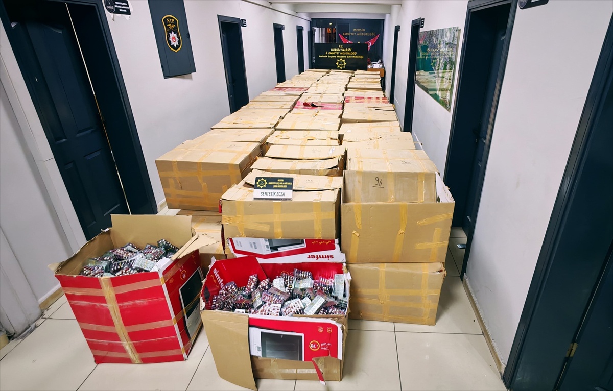 Mersin\'de asansör firmasına operasyonda 4 şüpheli gözaltına alındı
