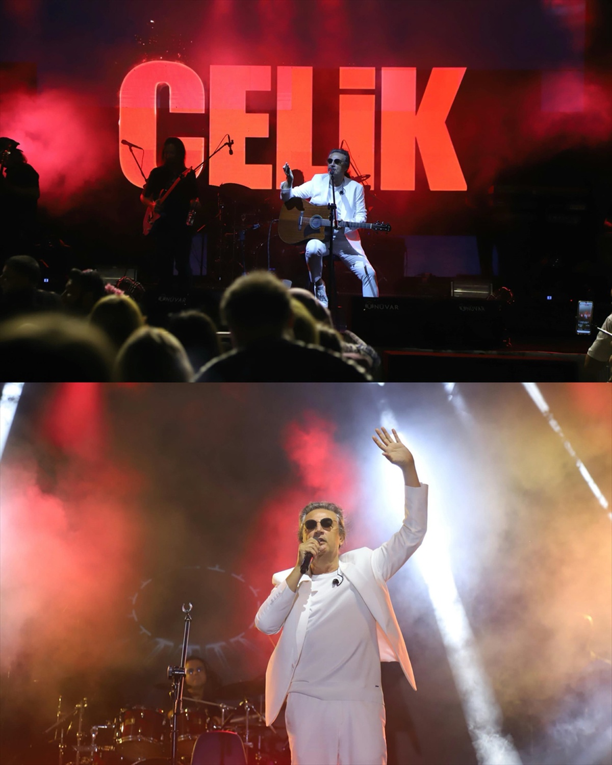 Çelik, Kırklareli\'ndeki şenlikte hayranlarına unutulmaz bir konser verdi