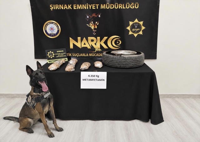 Cizre'de durdurulan araçta 4 kilo 350 gram sentetik uyuşturucu ele geçirildi