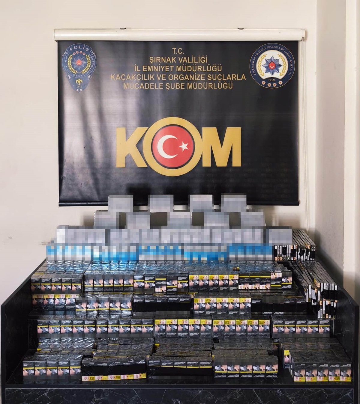Şırnak\'ta düzenlenen operasyonlarda 14 milyonluk kaçak malzeme ele geçirildi