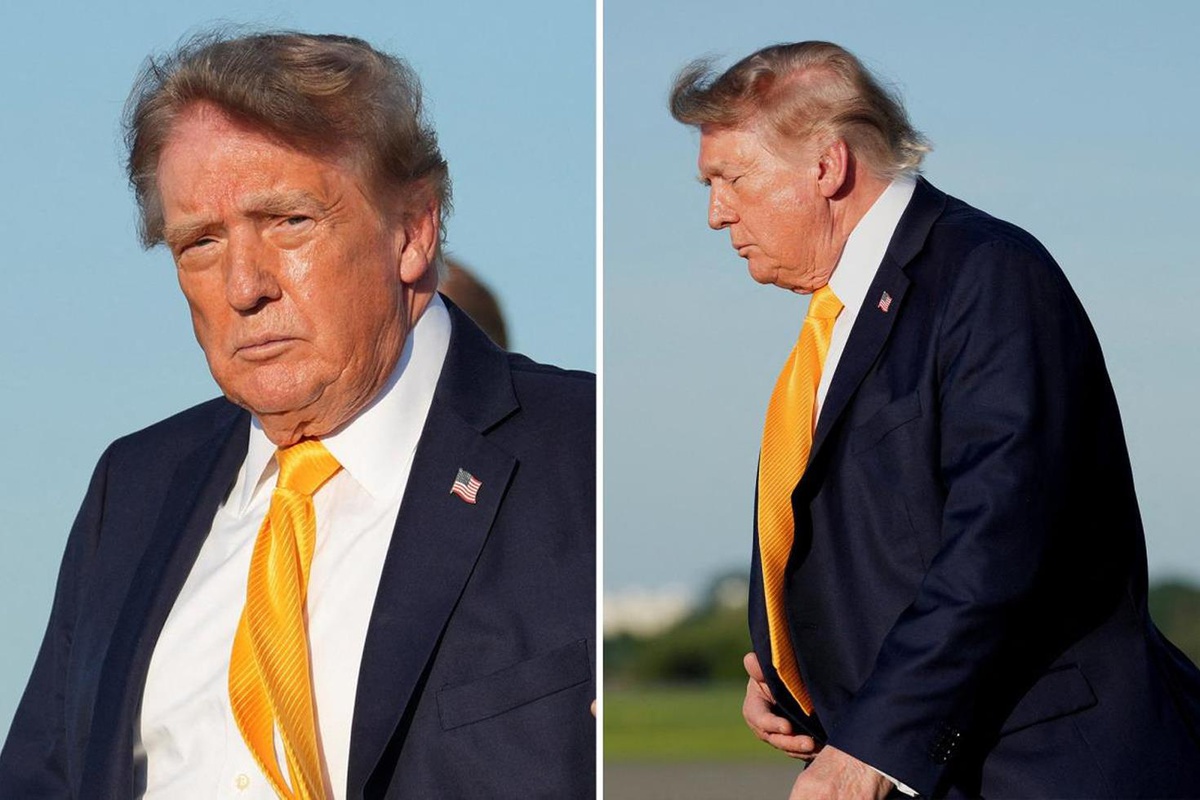 Trump\'ın saçları yine gündemde! Yıllardır süren tartışmaya noktayı koydu