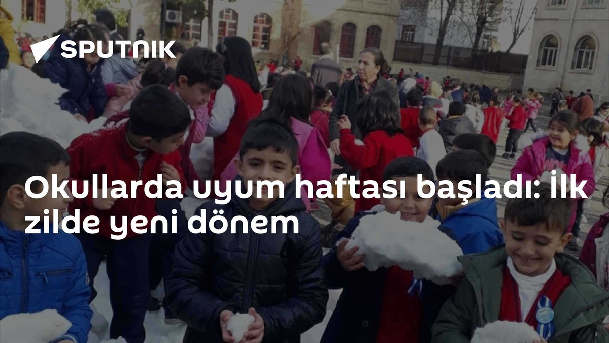 Uyum haftası başladı; okul öncesi, ilkokul ve ortaokullar için 11 Eylül\'e kadar