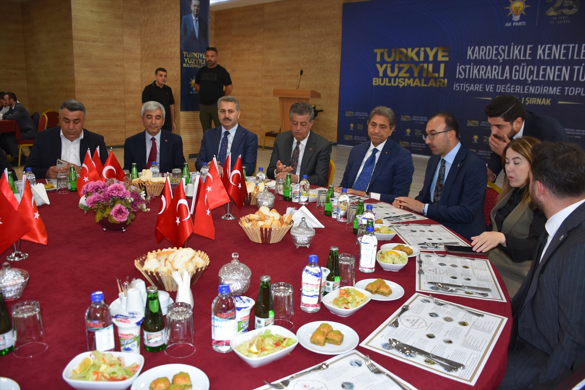 AK Parti Genel Başkan Yardımcısı Demir, Şırnak\'ta konuştu:
