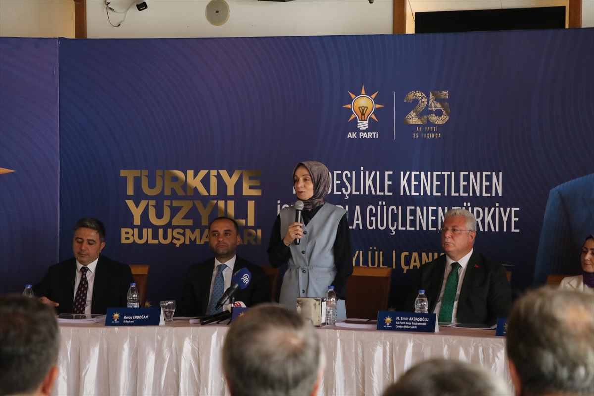 AK Parti Grup Başkanvekili Usta, Çankırı\'da konuştu: