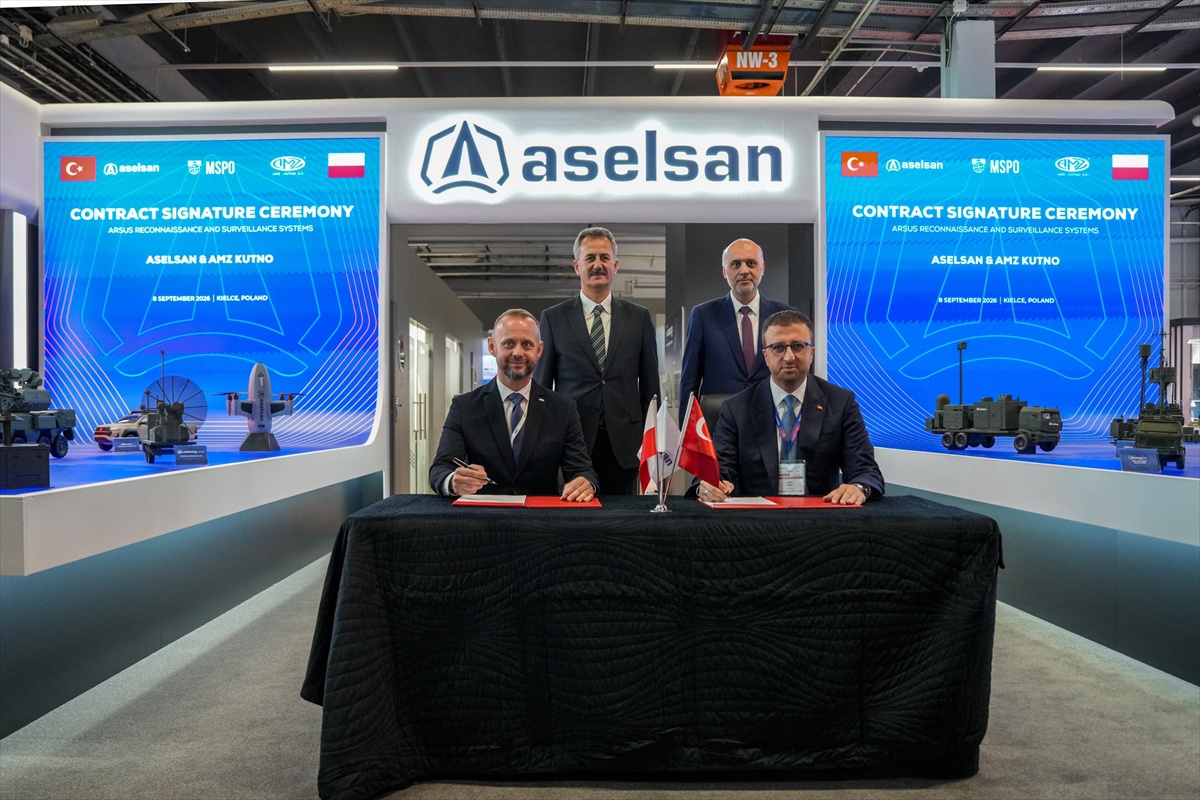 ASELSAN, Polonya\'da AMZ Kutno ile ilave ARSUS keşif ve gözetleme sistemi sözleşmesi imzaladı