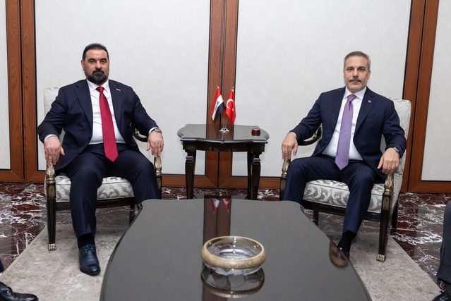 Dışişleri Bakanı Fidan, KKTC Başbakanı Üstel ve Iraklı mevkidaşı Halbusi ile Ankara'da görüştü