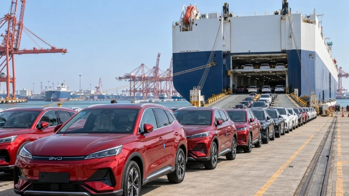 BYD 2027\'de Çin dışına 2,5 milyon araç göndermeyi hedefliyor