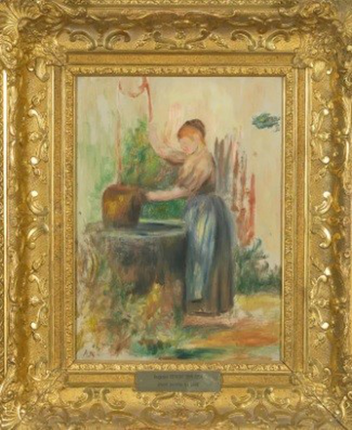Renoir Müzesi\'ne giren hırsızlar 2 tablo çaldı, 2 eseri de bahçeye bıraktı