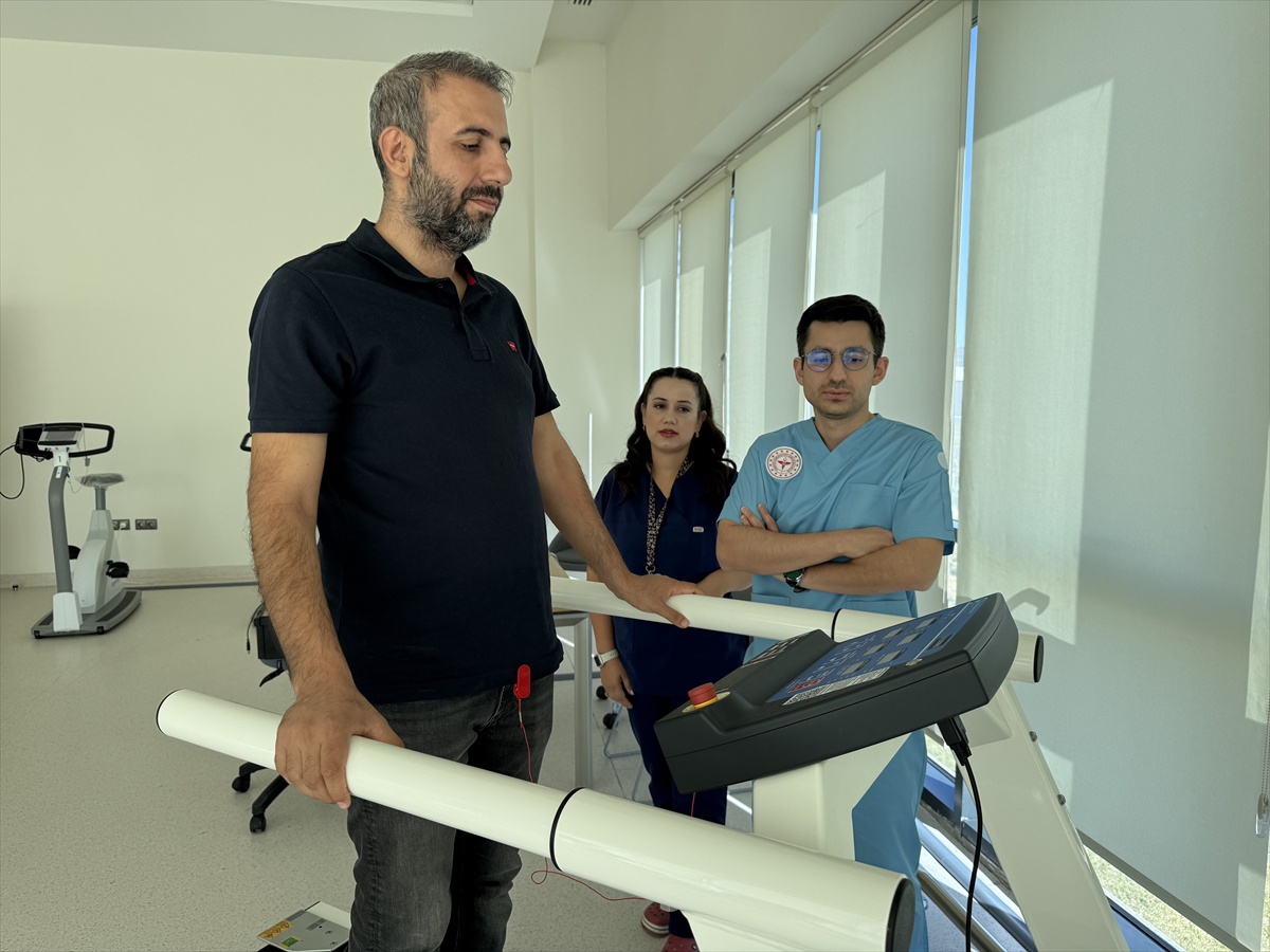 Gaziantep Şehir Hastanesi\'nde kalp ve akciğer hastalarına rehabilitasyon ünitesi hizmete girdi
