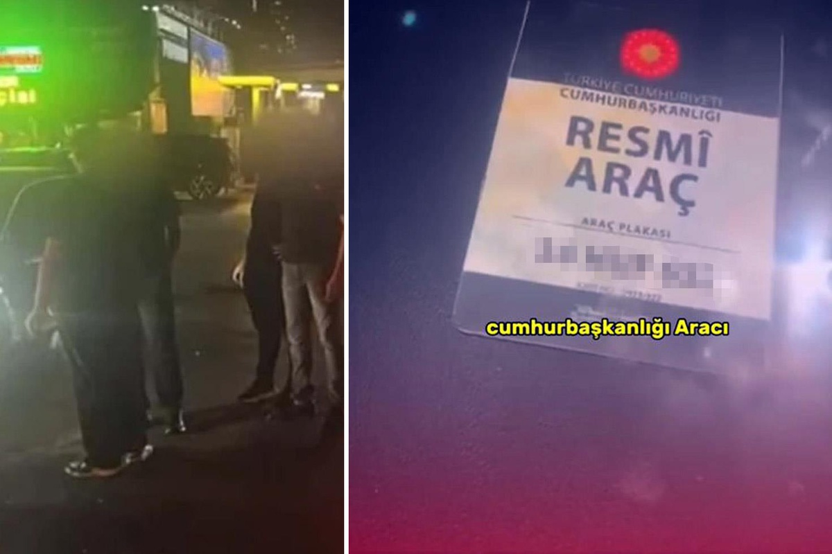 İstanbul\'un göbeğinde esrarengiz kaza! Araçtaki fors ve kart dikkat çekti