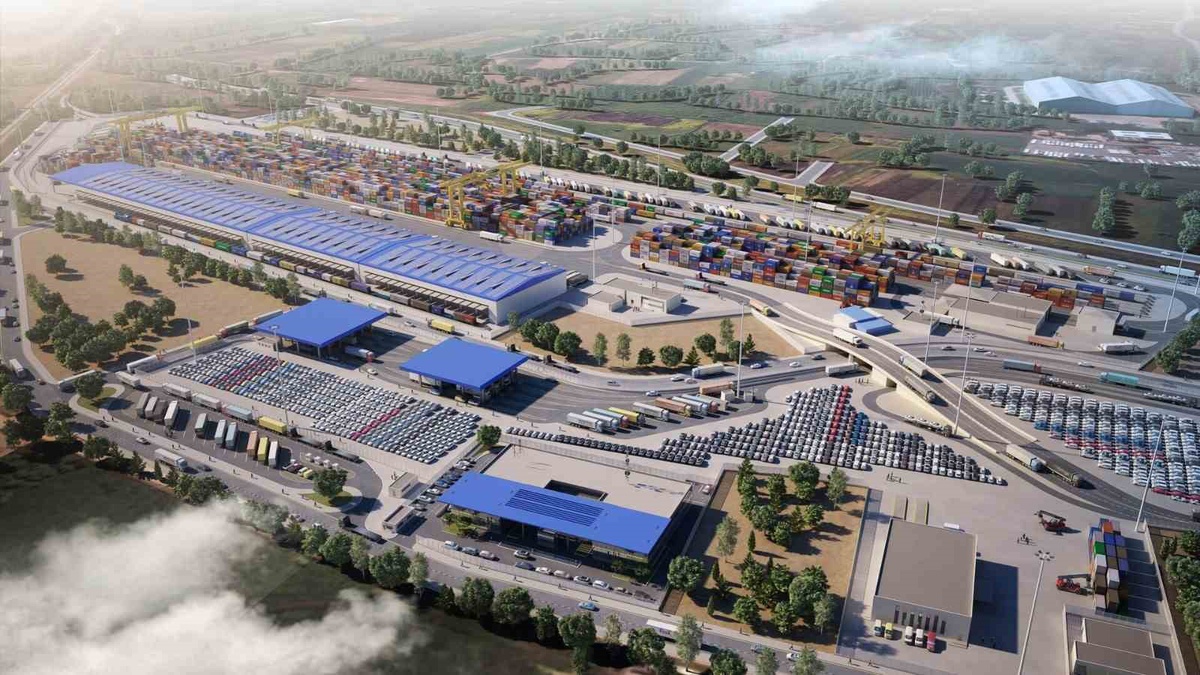 KTSO heyeti Karabük Lojistik Merkezi için Railport\'un intermodal altyapısını yerinde inceledi