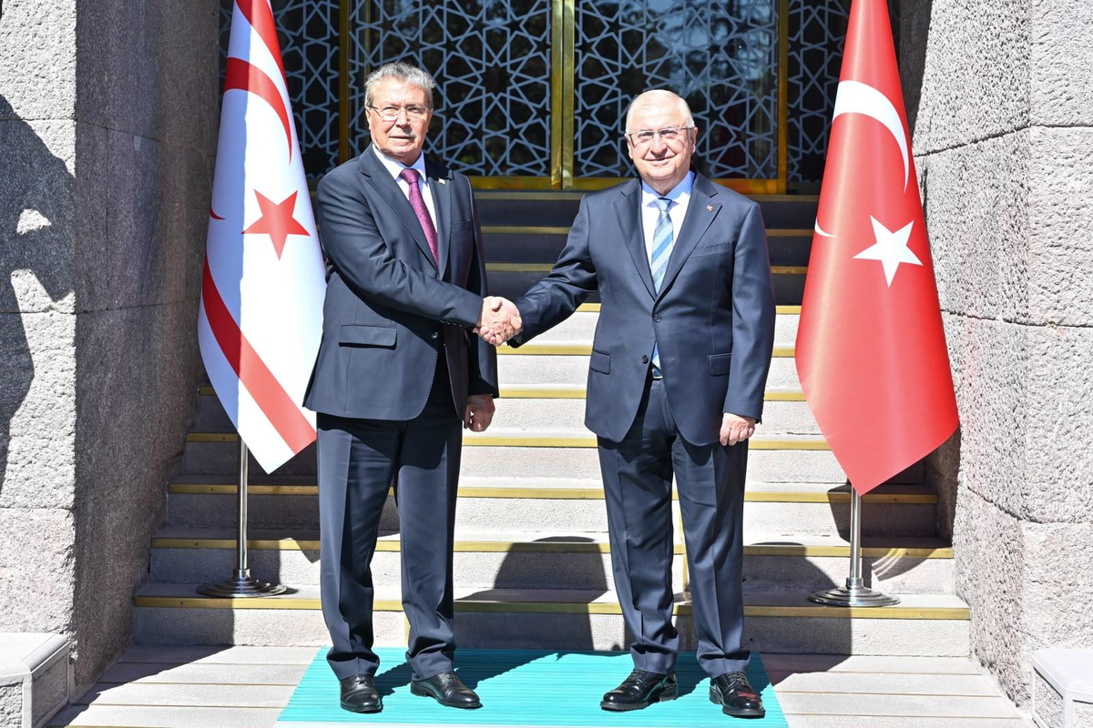 KKTC Başbakanı Üstel Ankara\'da temaslarda bulundu