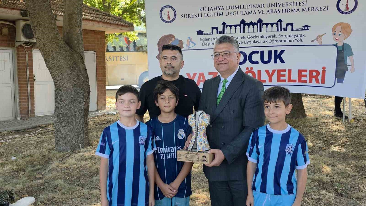 Kütahya DPÜ'de çocuklar spor, bilim ve teknolojiyle buluştu