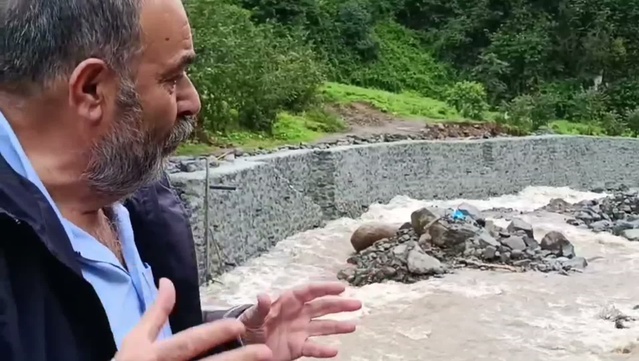 Arhavi Pilarget'te dere ıslahı, doğal yapıyı bozuyor