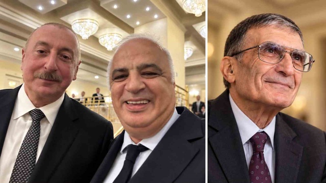 Nobel ödüllü Aziz Sancar'a Azerbaycan'dan 80. yaş arifesinde Şöhret Nişanı verildi