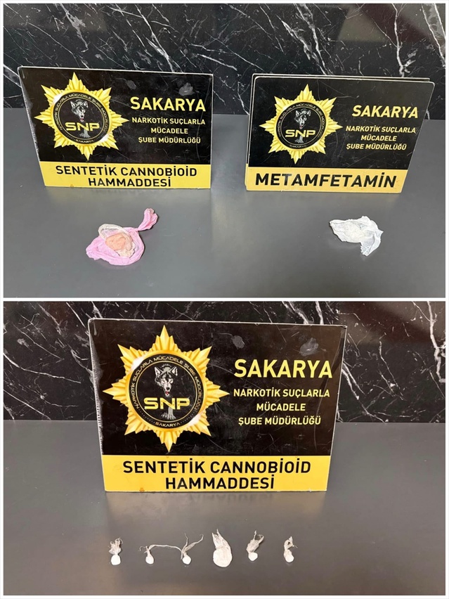 Sakarya'da sentetik uyuşturucu operasyonunda 2 zanlı tutuklandı