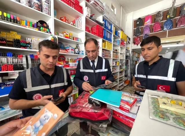 Şanlıurfa'da kırtasiye denetiminde 44 işletmeye 175 bin lira ceza