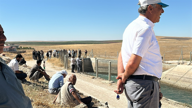 Serinlemek için sulama kanalına giren çocuk akıntıya kapıldı