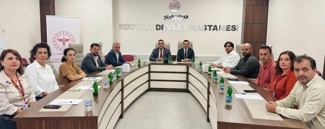 Sayıştay denetçileri Sinop Atatürk Devlet Hastanesi'nde idari ve mali süreçleri inceledi
