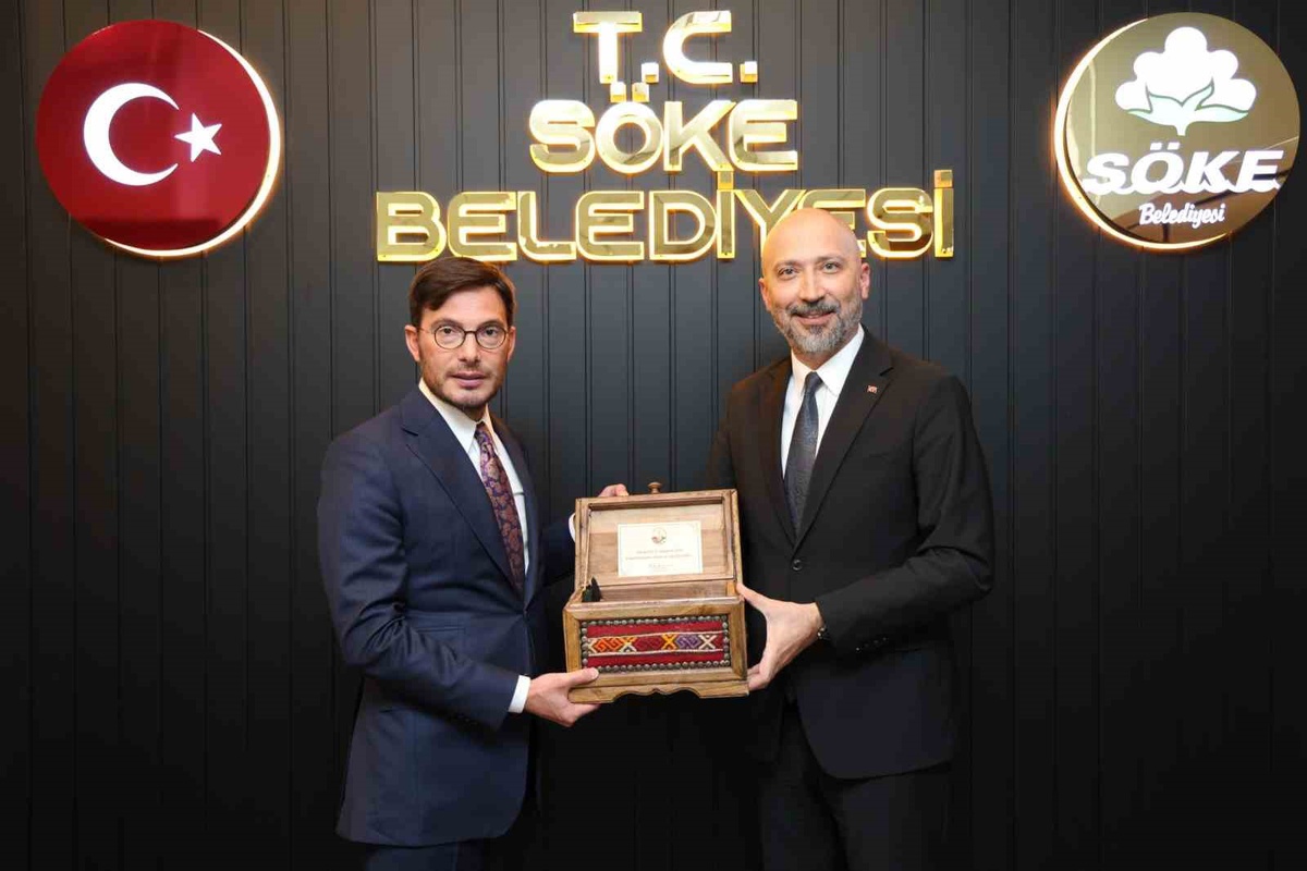 Tokat Belediye Başkanı Yazıcıoğlu, Söke\'de Başkan Arıkan\'ı ziyaret etti