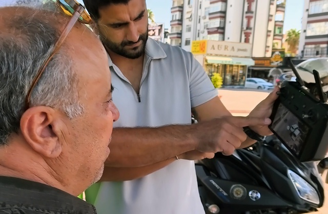 Yayaya yol vermediği gerekçesiyle ceza kesilen sürücü, görüntüye rağmen ikna olmadı
