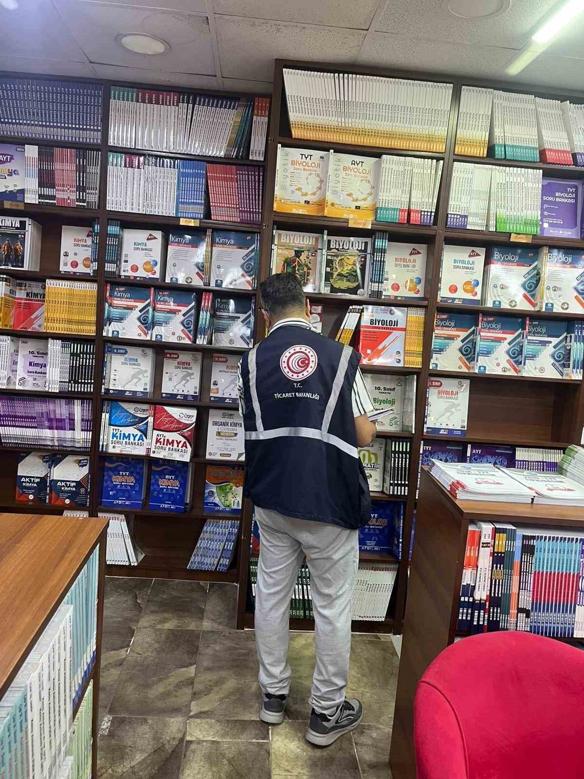 Yozgat\'ta kırtasiye denetiminde 45 işletmede bin 105 ürün incelendi