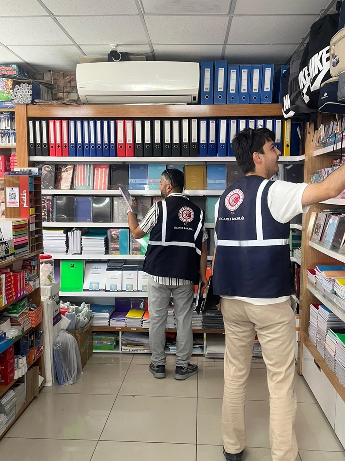Yozgat Ticaret İl Müdürlüğü ekipleri okul ürünlerinde 45 işletmede denetim yaptı