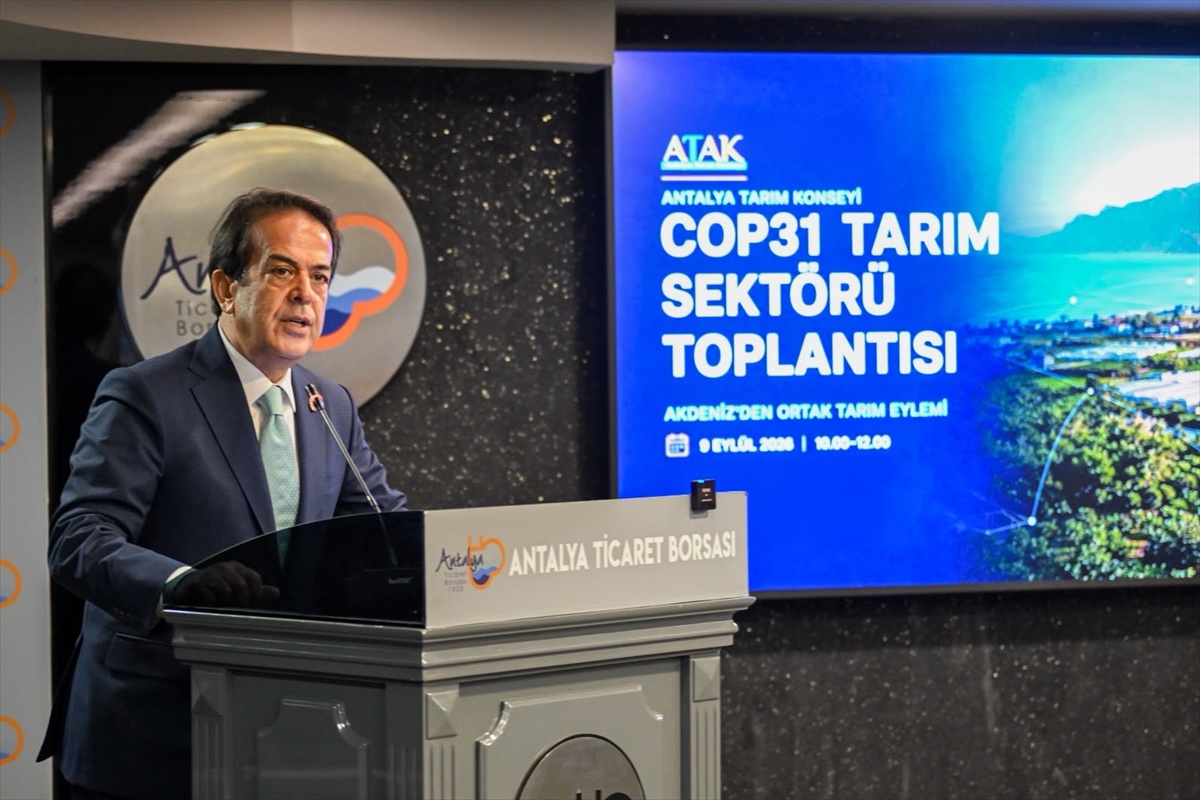 Antalya\'da COP31 sürecinde tarımın geleceği için beklentiler değerlendirildi