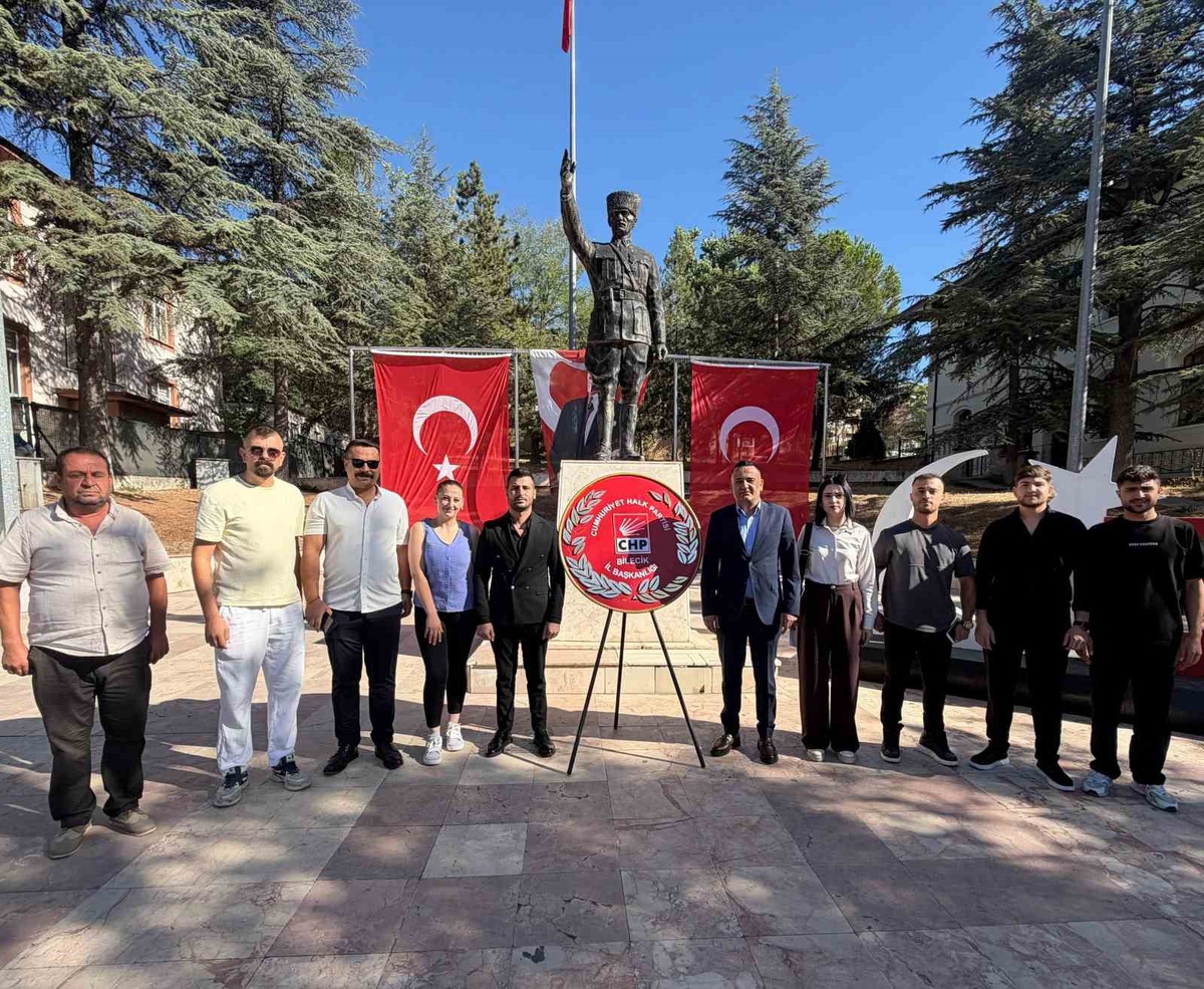 Bilecik\'te CHP\'nin 103. kuruluş yıl dönümü törenle kutlandı