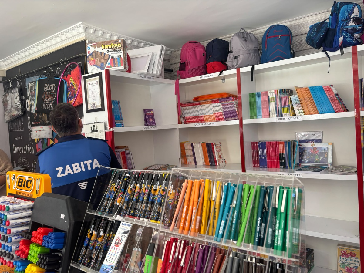 Bilecik\'te zabıta ekipleri okul öncesi kırtasiyelerde fiyat ve hijyen denetimi yaptı