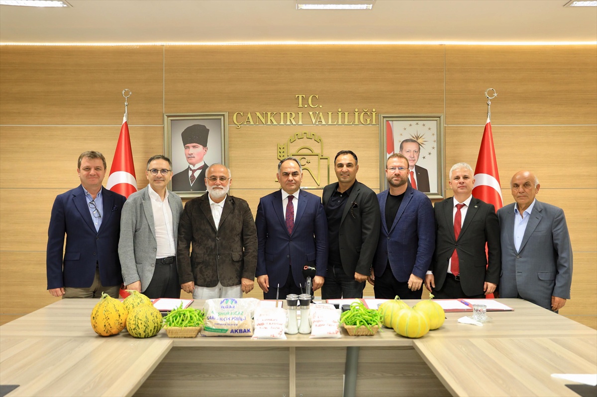 Çankırı\'da sözleşmeli üretim protokolü imzalandı, üreticiye alım garantisi sağlanacak