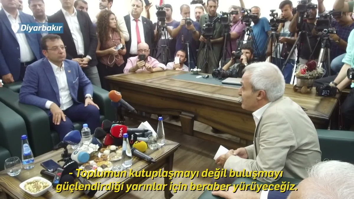 Ekrem İmamoğlu: "Geçmiş olsun Selçuk Mızraklı. Geçmiş olsun Diyarbakır"