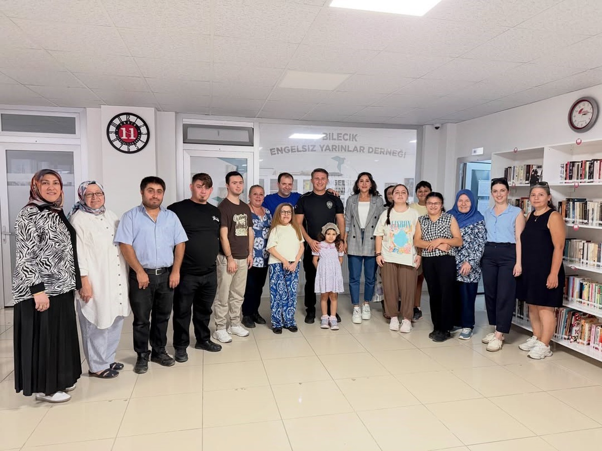 Bilecik Emniyet Müdürü Çağlar, engelli derneği BİEYDER üyeleriyle bir araya geldi