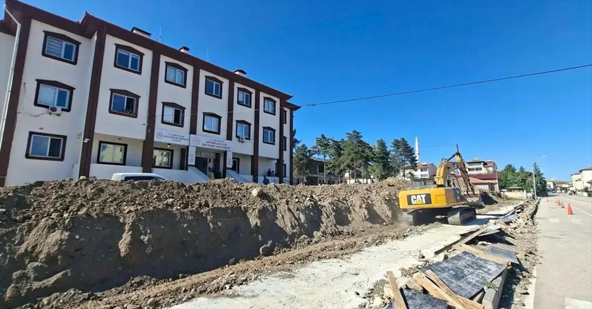 Göynücek\'te sağlık merkezinin inşaatı sürüyor