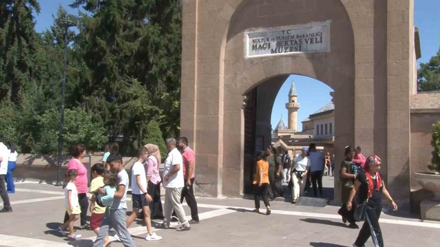 Hacı Bektaş Veli Müzesi'ni 8 ayda 385 bin kişi gezdi, ağustos rekoru 144 bin