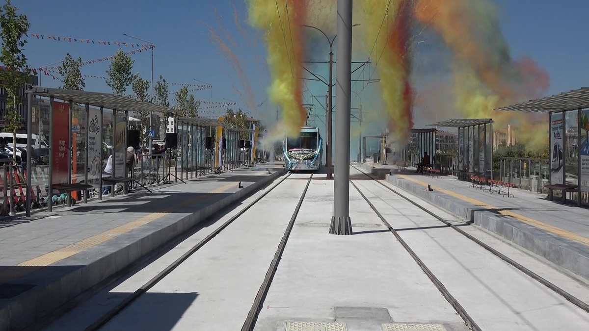 Konya’da Adliye-Şehir Hastanesi tramvay hattı açıldı