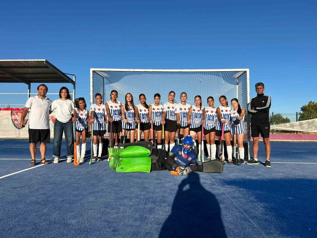 Muğla U14 Kız Hokey Takımı, Konya'daki ligde Türkiye 5'incisi oldu