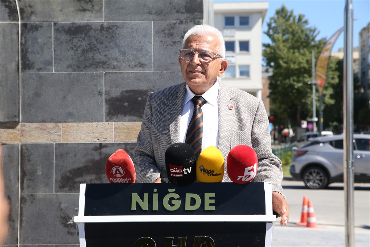Niğde\'de CHP\'nin 103. kuruluş yıl dönümü kutlandı