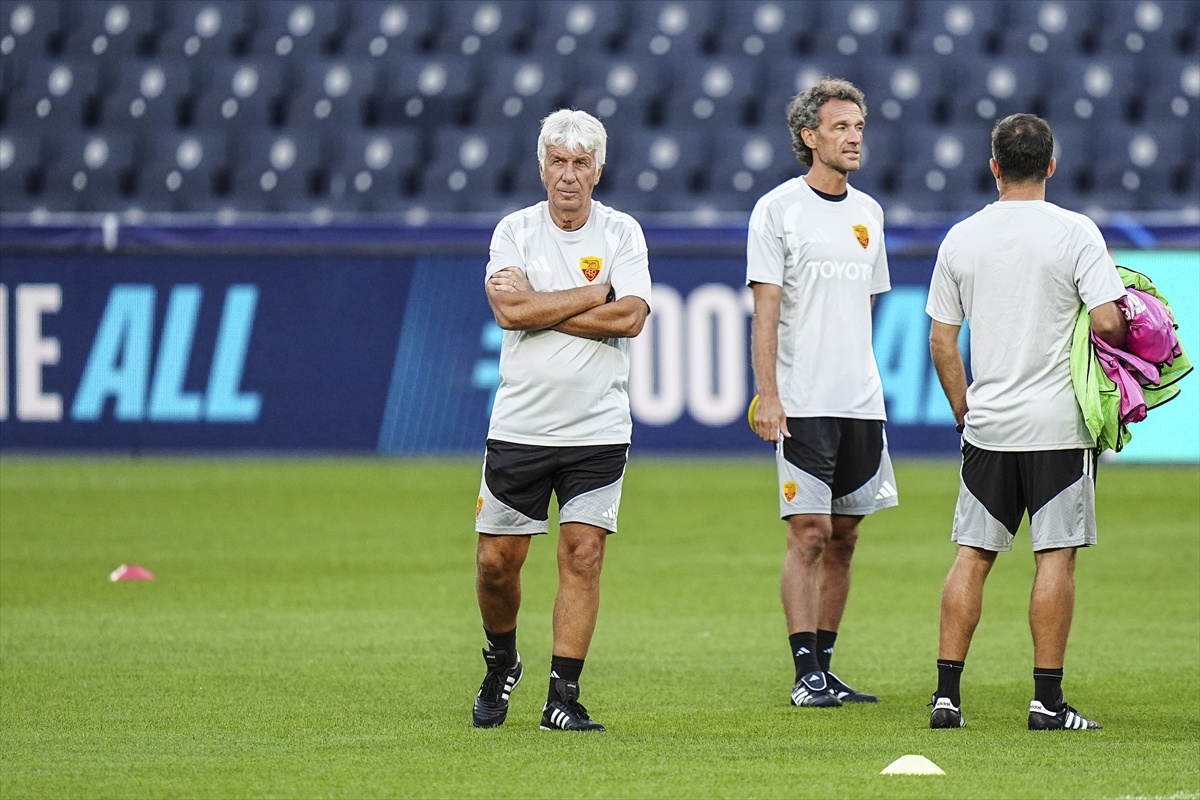 Roma, Fenerbahçe maçı öncesi son antrenmanını yaptı, Pellegrini yok