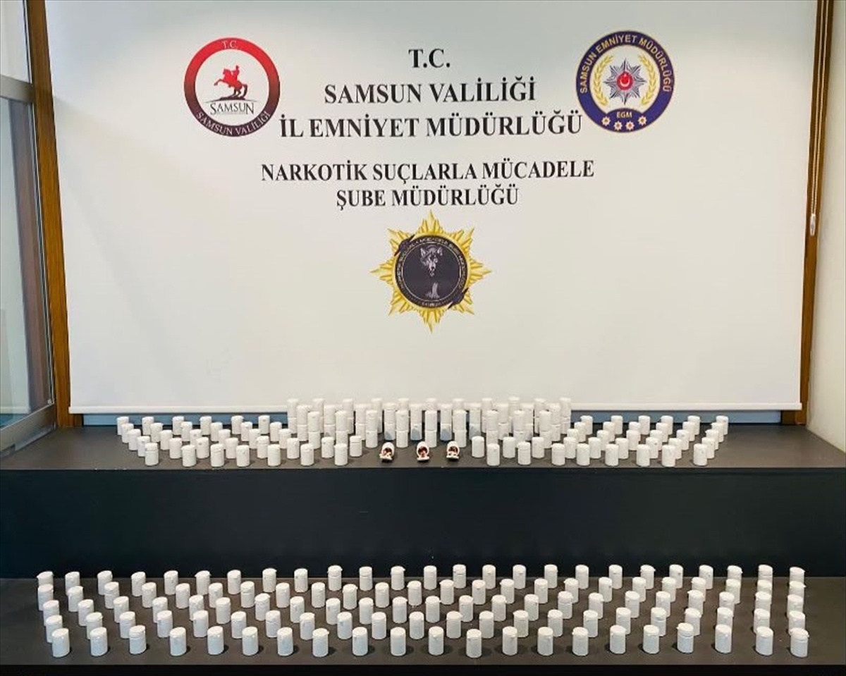 Samsun\'da uyuşturucu operasyonunda 4 şüpheli yakalandı