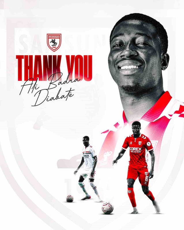 Samsunspor, Ali Badra Diabate’yi Suudi Arabistan’a sattı