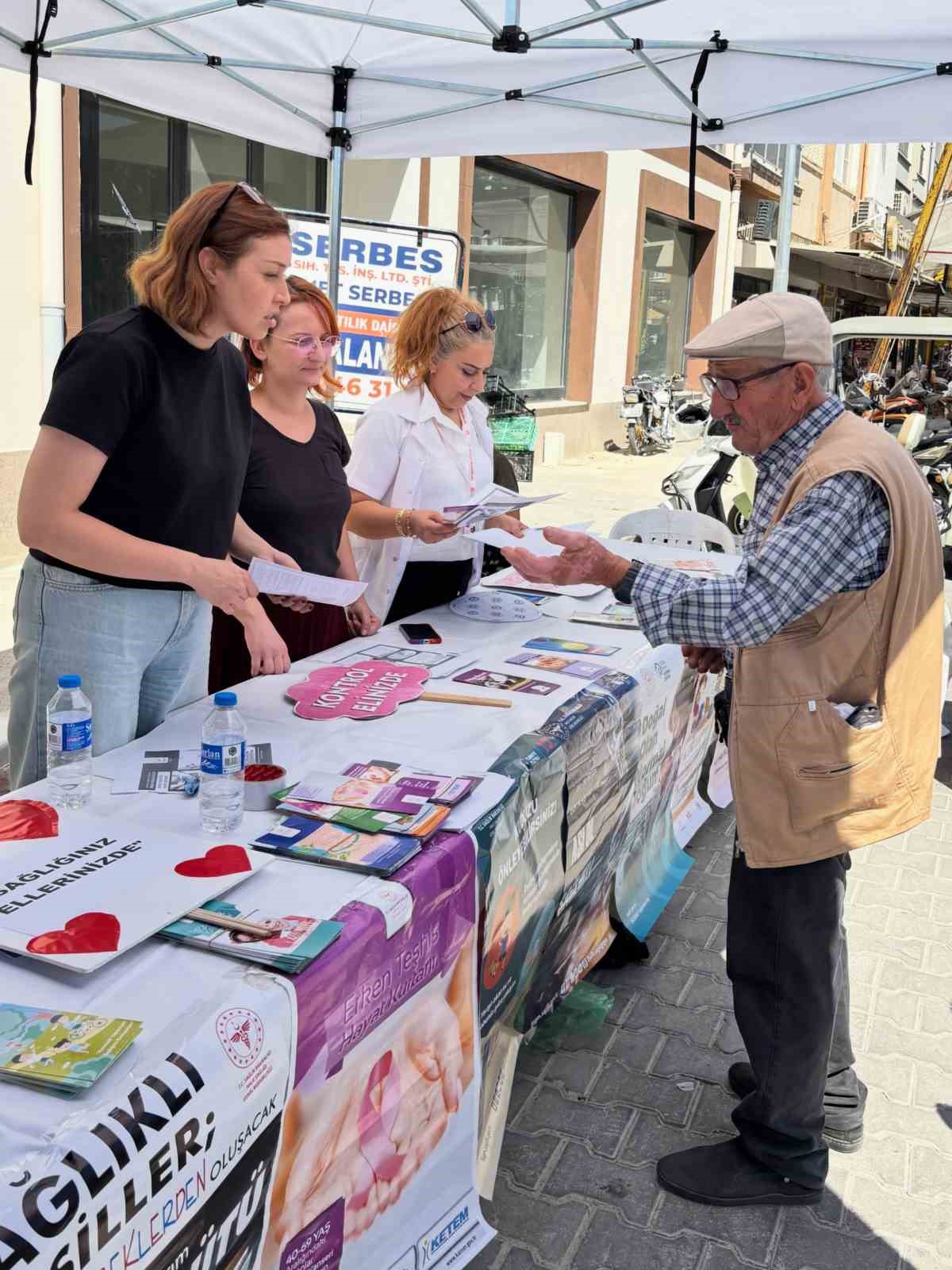 Samsun Söke\'de Halk Sağlığı Haftası etkinliğinde vatandaşlara koruyucu sağlık bilgisi verildi