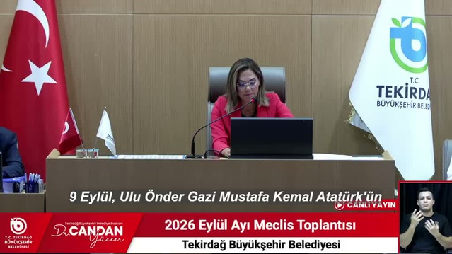 Tekirdağ Büyükşehir Meclisi toplanamadı, Başkan Yüceer tepki gösterdi