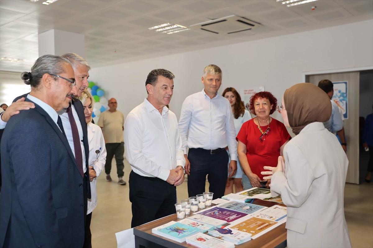 Tekirdağ\'da AK Parti Şarköy İlçe Başkanı Ersoy, NKÜ Rektörü Şahin\'i ziyaret etti